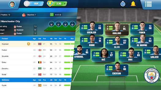 Showcase of OSM 24/25 Jeu de Gestion de Football